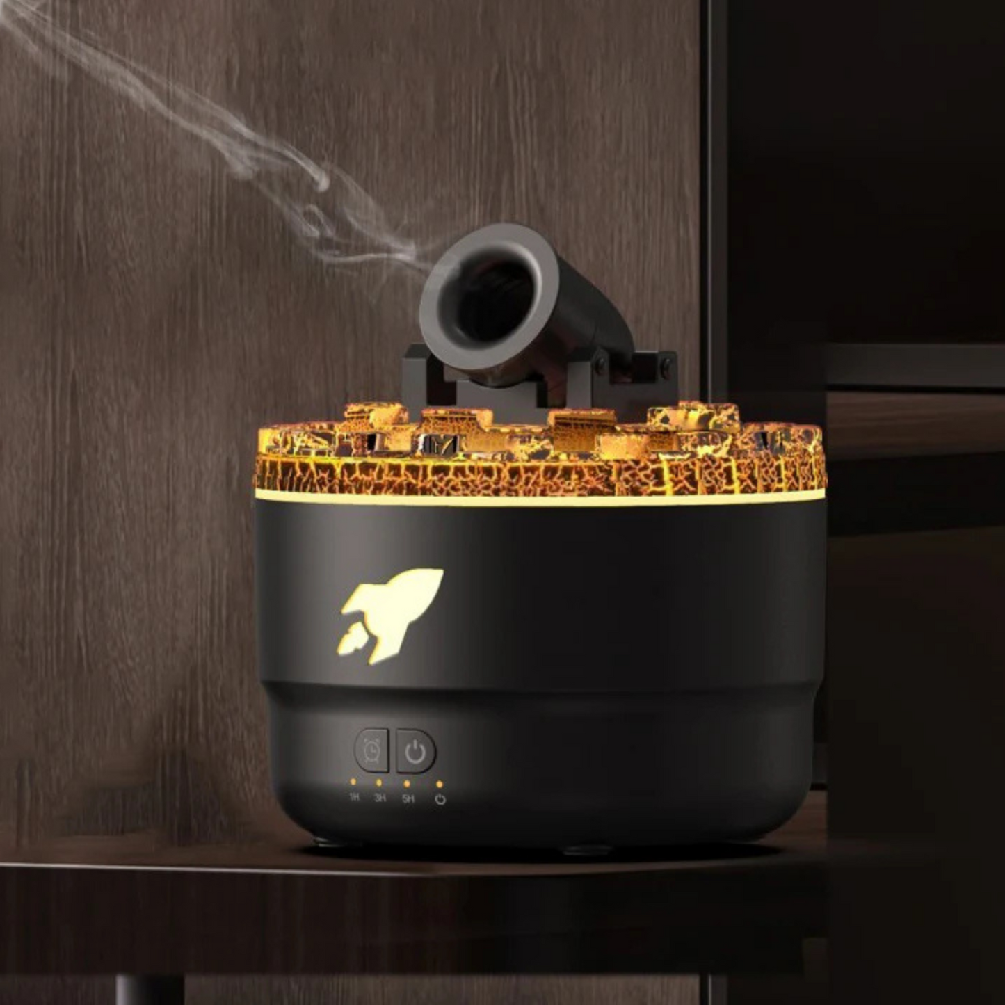 Jet de brume verticale et éclairage LED apaisant du diffuseur Canonya