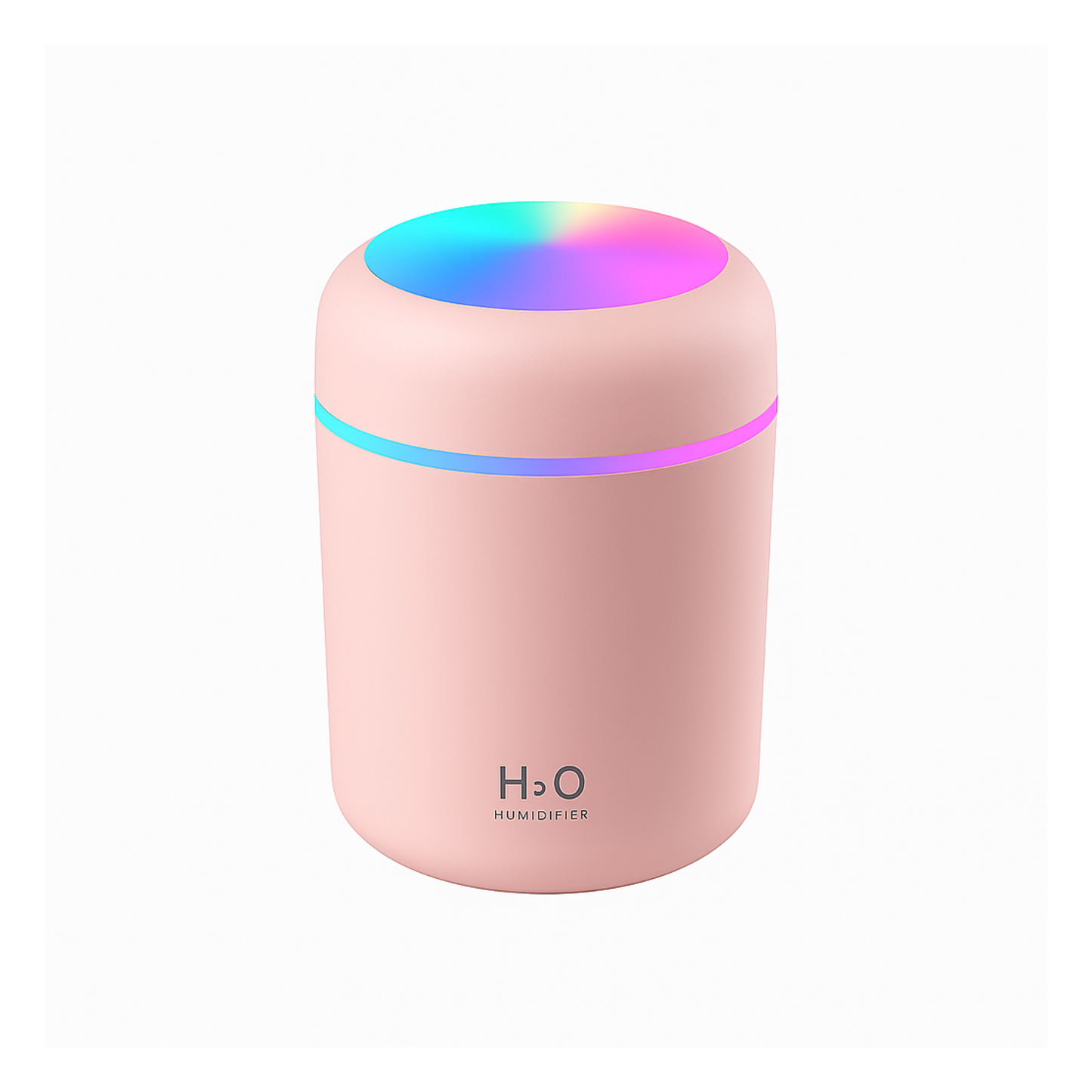 Diffuseur Lunara coloris rose sur fond blanc