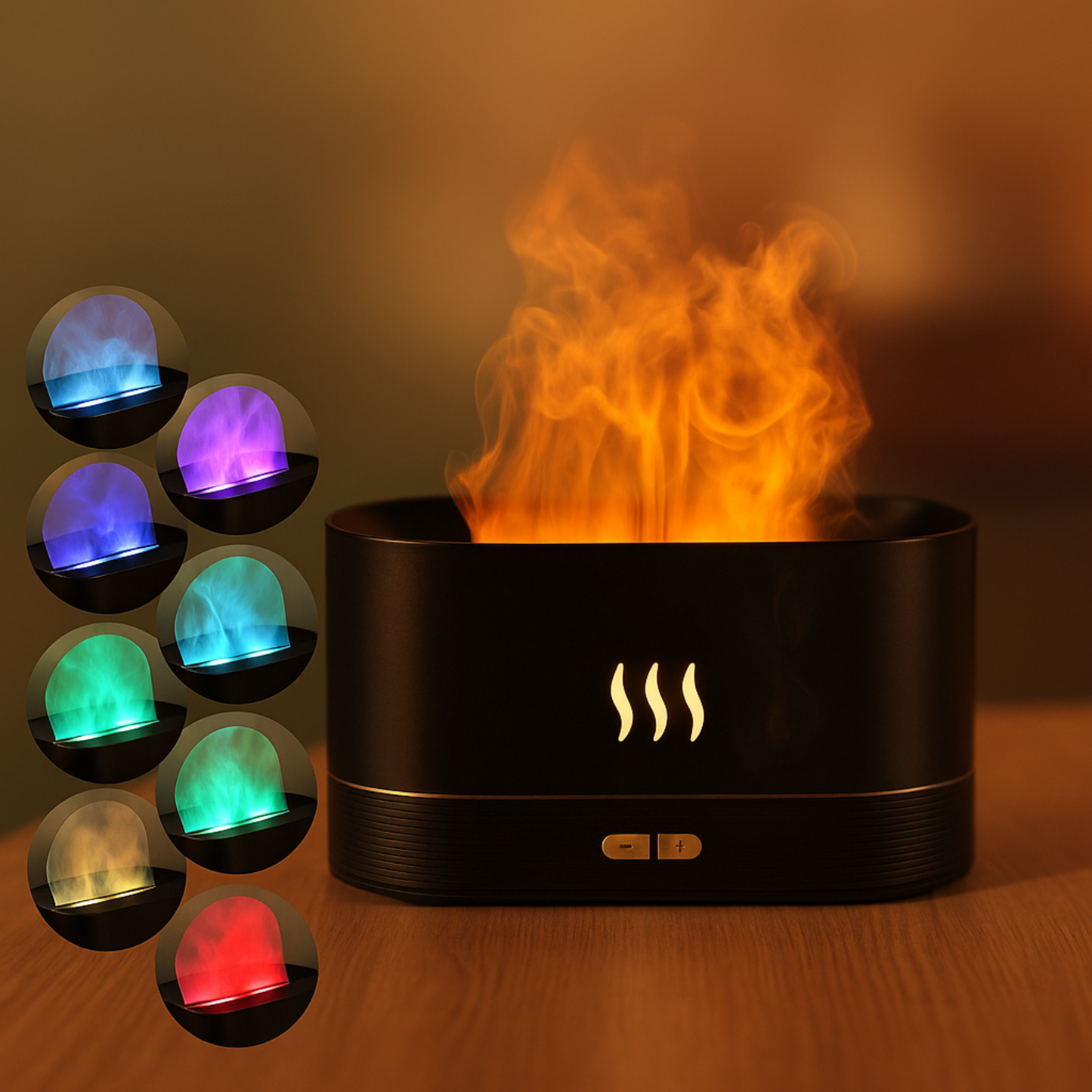 Diffuseur Volcanya LED multi couleurs