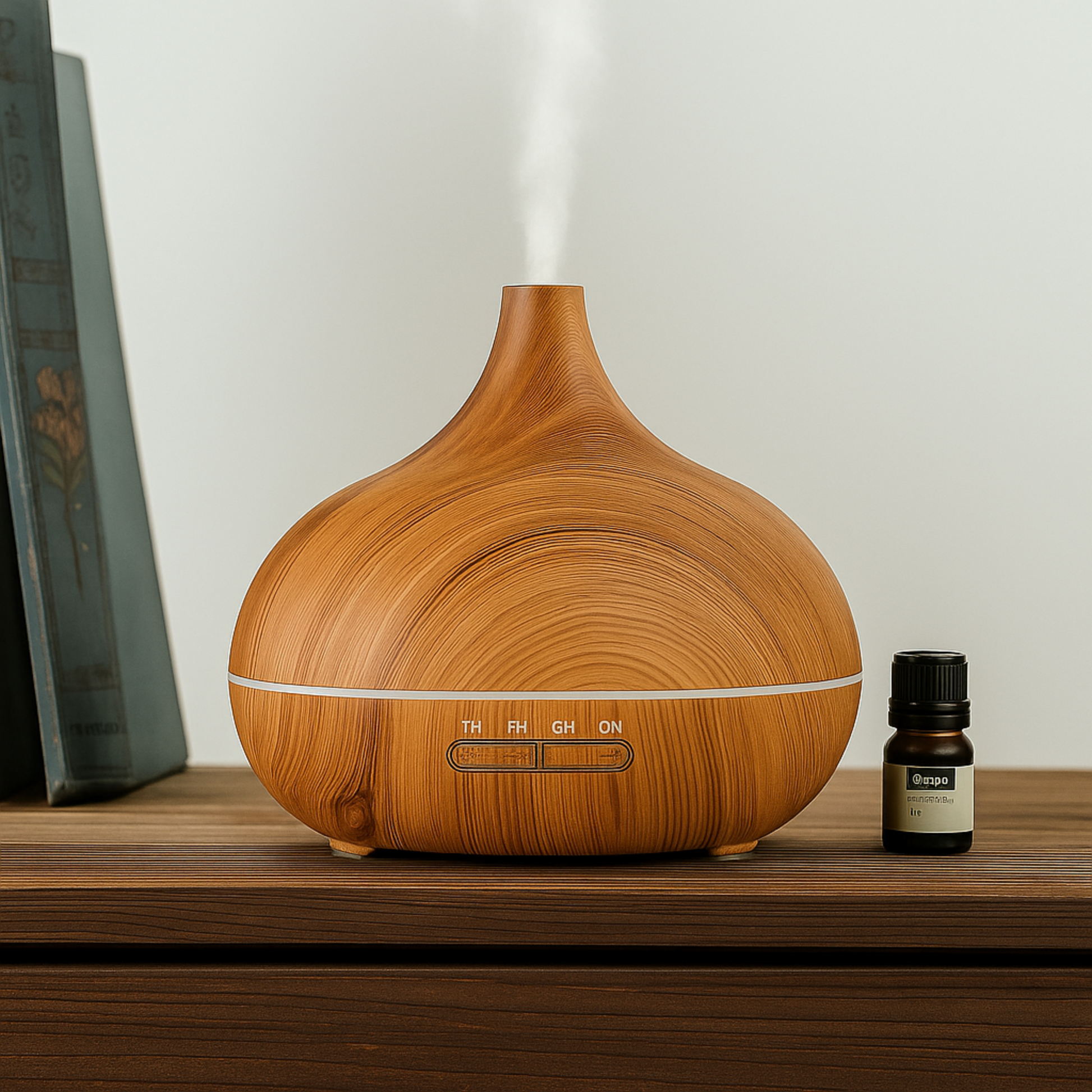 Nautera-diffuseur-ultrasonique-bois-clair-ajout-huile-essentielle