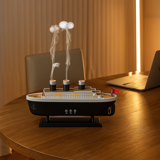 Diffuseur Brisella effet pluie avec lumière LED de nuit