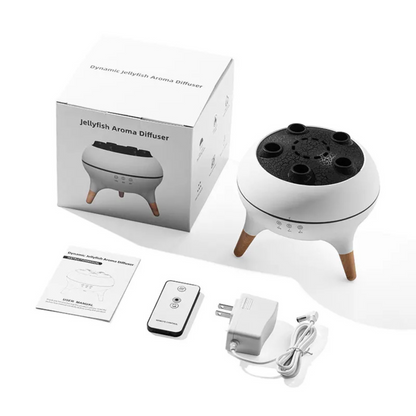 Emballage du diffuseur Trivela avec accessoires inclus