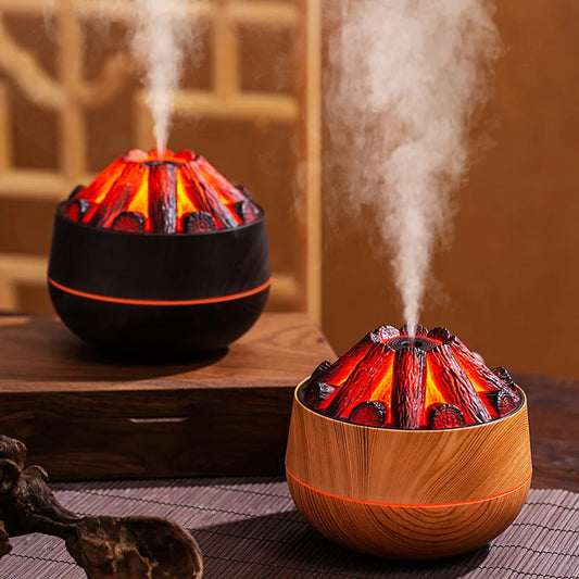 Diffuseur Emberis avec lumière rougeoyante effet braise