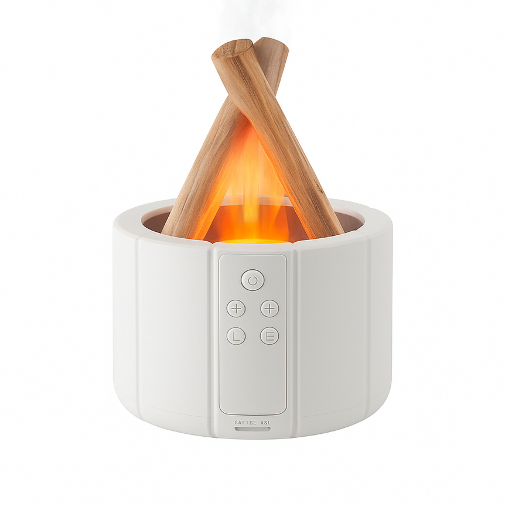 Diffuseur Flamys blanc en fonctionnement