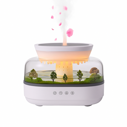Diffuseur Raindrop sur fond blanc – vue produit isolée